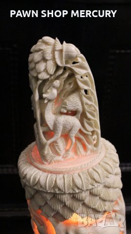 Продавам уникална лампа от Индия, снимка 2 - Антикварни и старинни предмети - 27756059