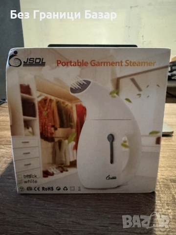Нова Парна ютия за дрехи бяла, ергономичен дизайн, лек модел Параход дрехи гладене, снимка 3 - Ютии - 53280739