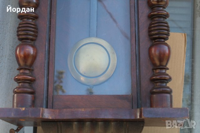 Немски стенен часовник Густав Бекер , снимка 3 - Антикварни и старинни предмети - 37365651