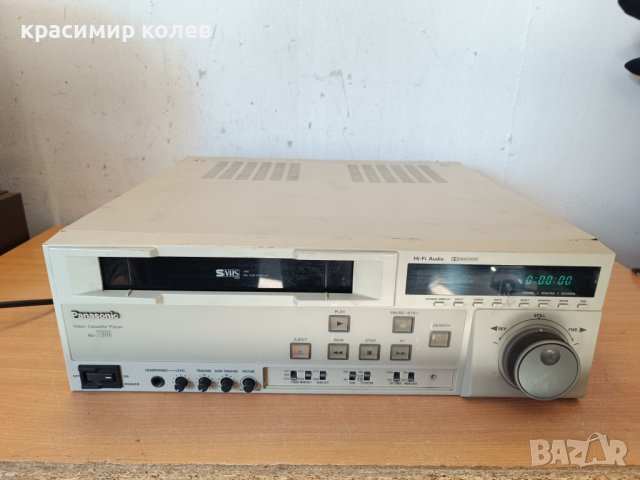 професионално видео "PANASONIC SVHS AG-7150-E", снимка 2 - Декове - 44032405