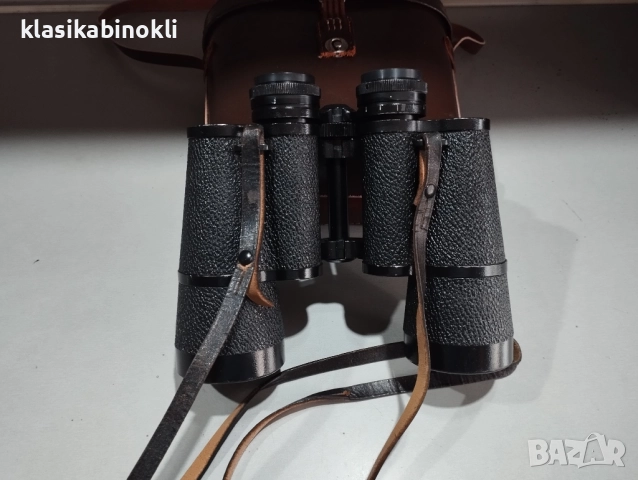 ТОП Немски Бинокъл Carl Zeiss Jena-JENOPTEM-10 х 50W--ГДР, снимка 8 - Екипировка - 52544843