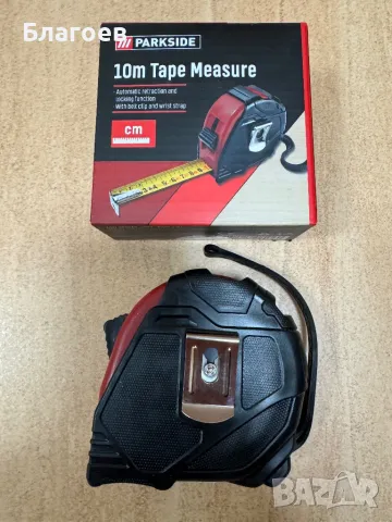 Нова ролетка метър Parkside 10 метра, снимка 5 - Други инструменти - 49240395