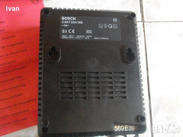 5,8A-4,8V-14,4V-140W-Bosch AL12FS-ЗА ЧАСТИ-ЗА РЕМОНТ-Бош-Зарядно-5,8Ампера-4,8-14,4 Волта, снимка 13 - Винтоверти - 33382268