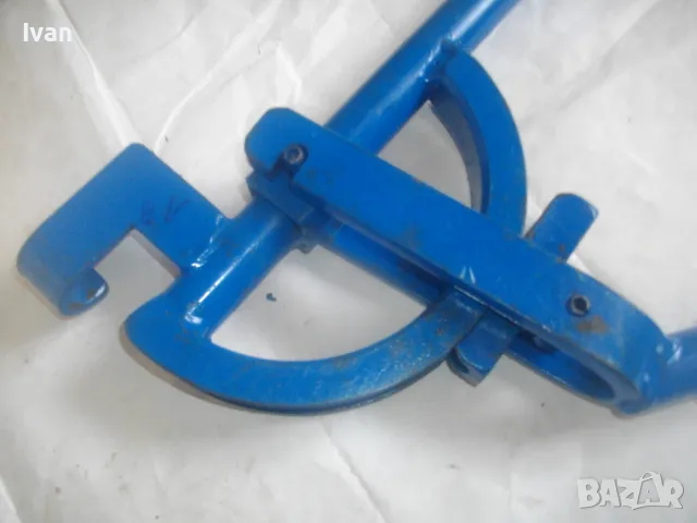 ТРЪБОГИБ 22мм Масивен немски старо качество Ръчен уред огъване всякакви тръби метални дебелостенни, снимка 17 - Други инструменти - 47757043