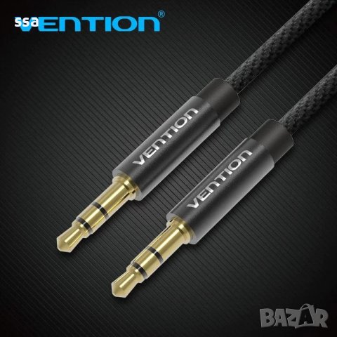 Vention Аудио Кабел Fabric Braided 3.5mm M/M Audio Cable 0.5m - BAGBD, снимка 4 - Други - 43454573