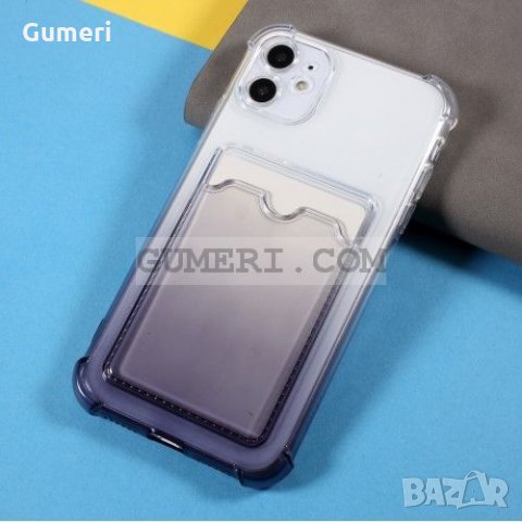 Apple iPhone 11 - Силиконов Гръб Air със Защита за Камерата и Слот за Карта, снимка 4 - Калъфи, кейсове - 34807784