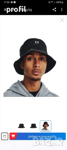 Under Armour Bucket шапка с периферия M/L, снимка 9 - Шапки - 50960144