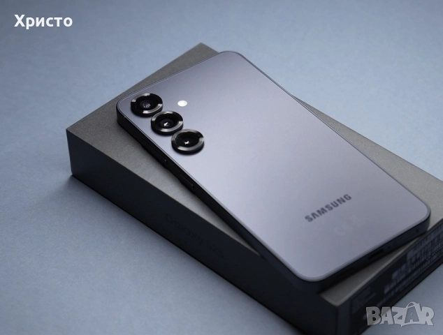 НОВ!!! Смартфон Samsung Galaxy S25, 12GB RAM, 128GB, 5G, Blueblack + подарък адаптер Samsung  , снимка 4 - Samsung - 52832283