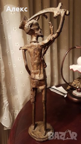 Стара Бронзова скулптура–Франция!, снимка 5 - Антикварни и старинни предмети - 27482237