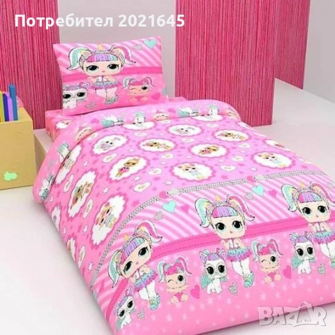 Детски спален комплект за единично, снимка 3 - Спално бельо и завивки - 53171231