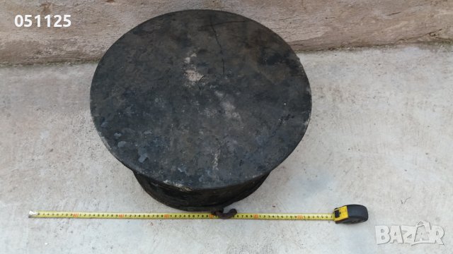 отличен възрожденски кован казан, бакър съд за варене на курбани 40 литра, снимка 15 - Антикварни и старинни предмети - 38365271