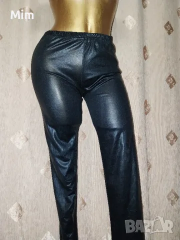 М/L Черен еластичен клин от еко кожа