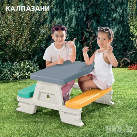 DOLU Маса с Пейки за Пикник 43x77x71см. 2618, снимка 3 - Други - 47433388