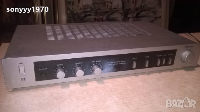 rotel ra-820 ll-stereo amplifier-внос франция, снимка 2 - Ресийвъри, усилватели, смесителни пултове - 26945270