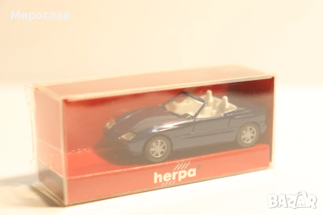 HERPA H0 1/87 BMW Z1 КОЛИЧКА КАМИОН МОДЕЛ, снимка 3 - Колекции - 52891813