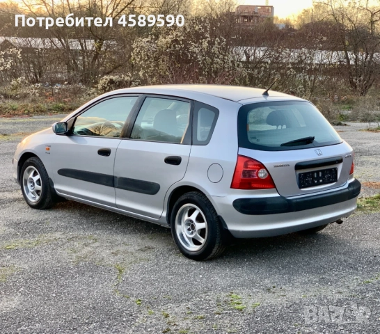Honda Civic Климатик| 1.6 VTEC 110к.с БЕНЗИН| | Нов внос| , снимка 5 - Автомобили и джипове - 52971459