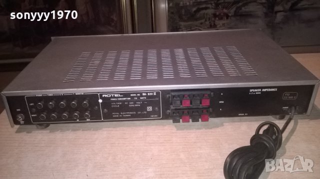 rotel ra-820 ll-stereo amplifier-внос франция, снимка 10 - Ресийвъри, усилватели, смесителни пултове - 26945270