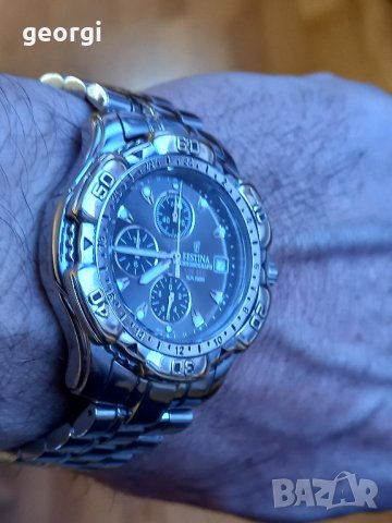 мъжки часовник Festina chronograph , снимка 7 - Мъжки - 43844149