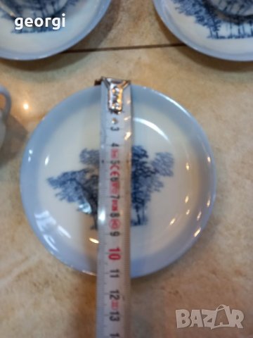 Японски geisha сервиз от фин костен порцелан , снимка 5 - Сервизи - 35399065