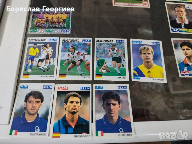 Лот стикери и карти на Панини Panini 1996 / 98/1999/2000, снимка 6 - Колекции - 53497453