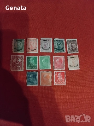 Лот стари пощенски марки , снимка 6 - Филателия - 53012493