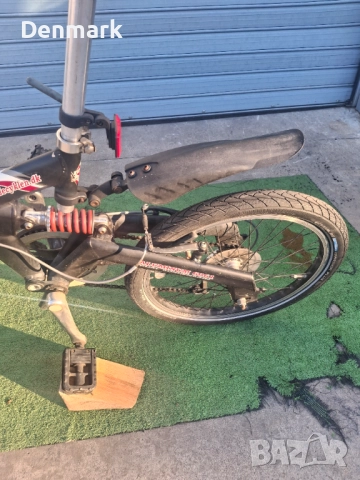 Алуминиев сгъваем велосипед-20 цола , снимка 4 - Велосипеди - 52416854