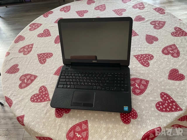 Оригинално зарядно за лаптоп DELL(адаптер + захранващ кабел) + Лаптоп DELL, снимка 4 - Части за лаптопи - 52314978