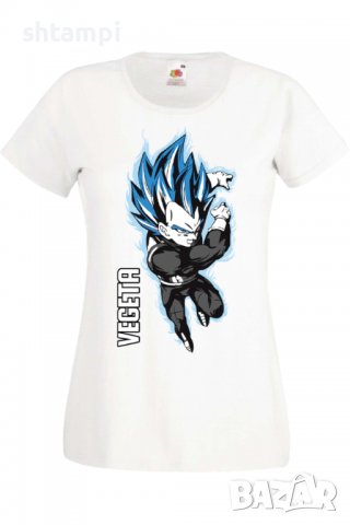 Дамска тениска Аниме Манга Dragon Ball Z Vegeta,Анимация,игра,Празник,Повод., снимка 3 - Тениски - 38058949