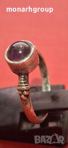 Сребърен пръстен, снимка 5 - Пръстени - 53587045