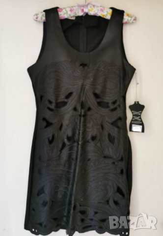 ЕКО кожа   като бродерия М размер рокля, снимка 1