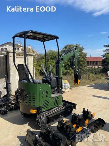 Мини Багер Мuller E1.0 | 250лв/месец | Гаранция | Изплащане, снимка 2 - Индустриална техника - 46539932