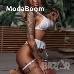 Дантелен комплект от три части Alisa, снимка 2 - Бельо - 48270428