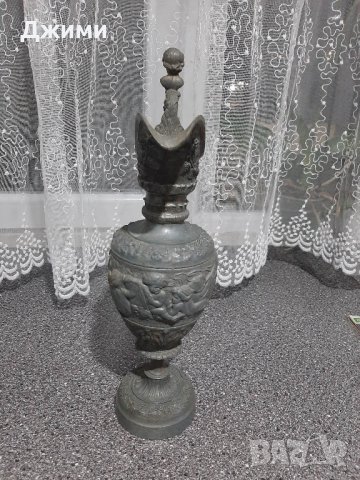 стар анти4ен свешник, снимка 2 - Антикварни и старинни предмети - 39288570