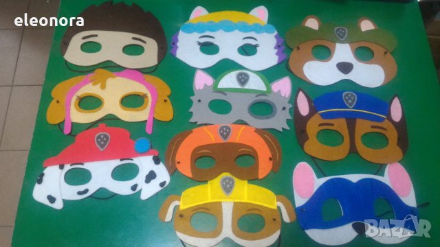 Ръчно изработени маски на анимационни и приказни герои, снимка 7 - Други - 24703819