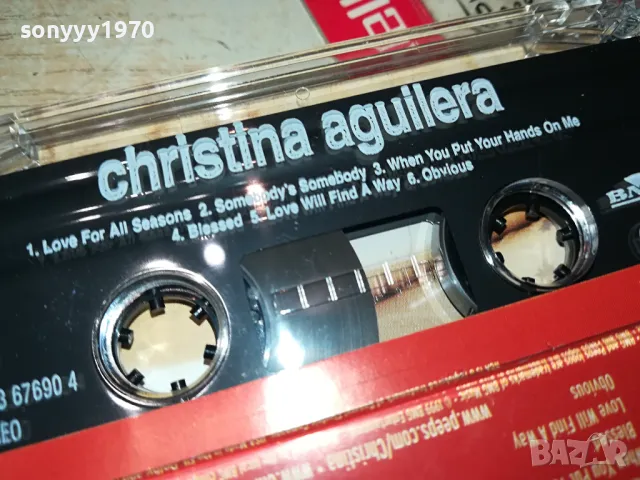 CHRISTINA AGUILERA-ORIGINAL TAPE 1404251913, снимка 11 - Аудио касети - 49895804