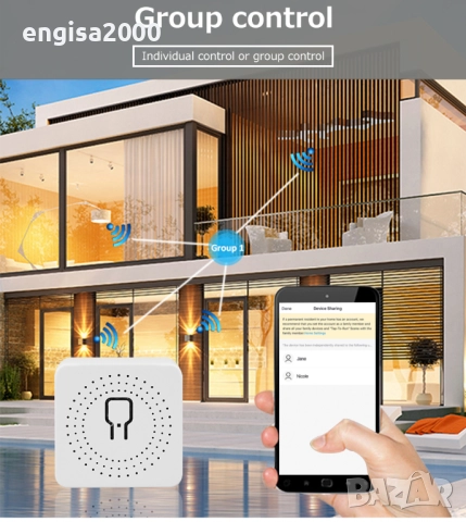 ПРОМО! WIFI смарт модул за контрол, Smart Home Life, снимка 3 - Друга електроника - 42829145
