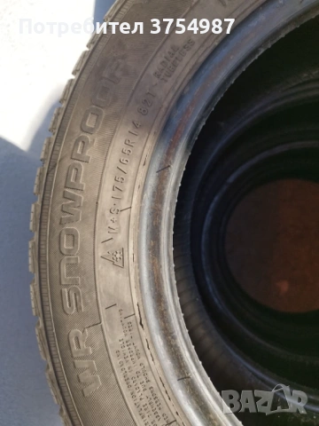 175 65 14 NOKIAN , снимка 3 - Гуми и джанти - 53454813