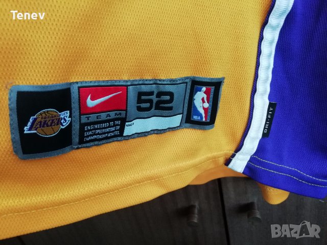 LA Lakers Shaquille O'Neal Nike NBA Jersey оригинален потник Шакил О'Нийл Лейкърс , снимка 5 - Тениски - 37125688