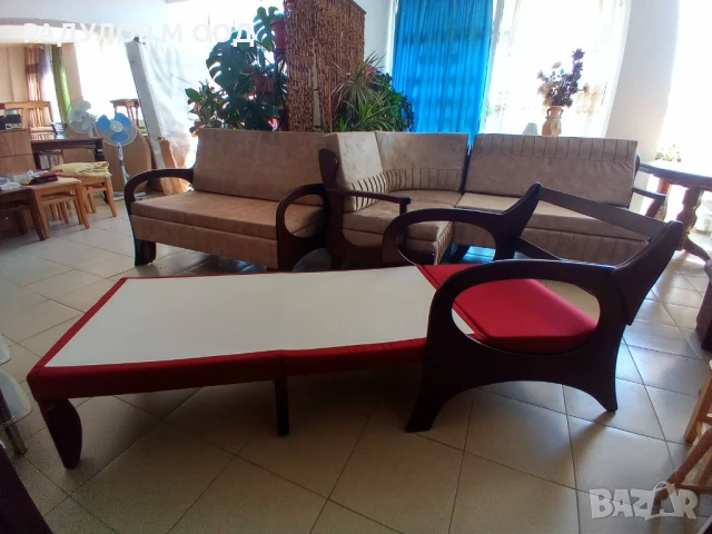 Фотьойл масив Мандарин, снимка 3 - Дивани и мека мебел - 51373806