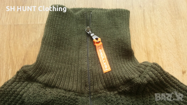 LANULLVA 100% Merino Wool размер XL за лов риболов термо пуловер 100% Мерино - 1700, снимка 5 - Екипировка - 52851734