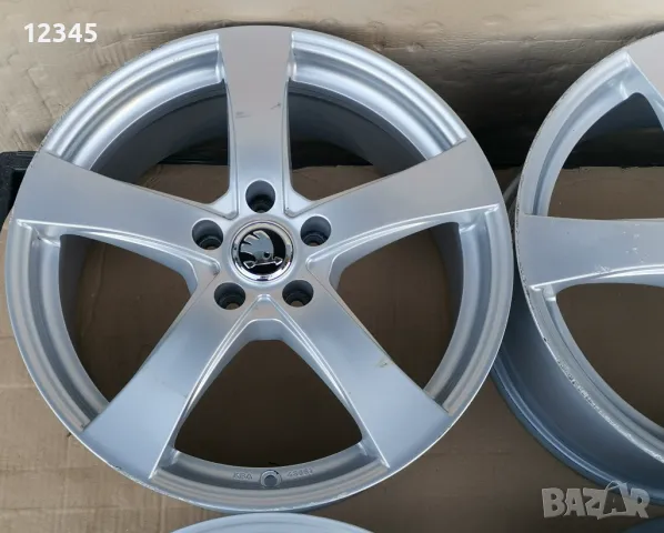 18’’5x112 za skoda 18”5х112 за шкода-№822, снимка 4 - Гуми и джанти - 48527913