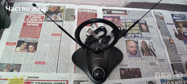 Стайна антена SİLVER CREST SZA 28 A1 DVB-T/T2, снимка 4 - Приемници и антени - 52615384
