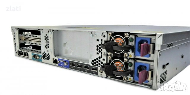 Сървър HP DL380p Gen8 -2хXEON 8 Core E5-2650 v2/ RAM 128GB /RAID 420i, снимка 4 - Работни компютри - 33413983