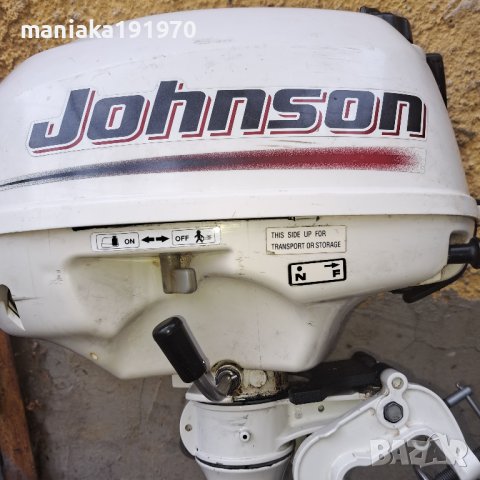 Извънбордов двигател Johnson J2R4SU - 4-Takt 2,5 PS, снимка 2 - Воден транспорт - 40217184