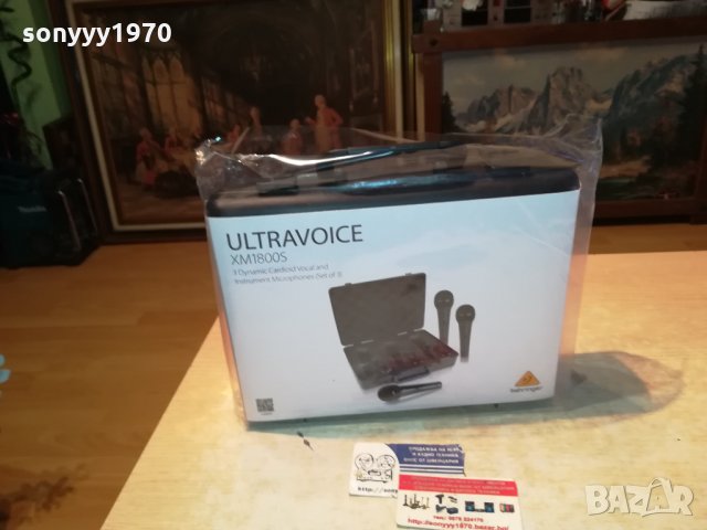 BEHRINGER-КУФАР С 3 МИКРОФОНА 2201222050, снимка 11 - Микрофони - 35526717