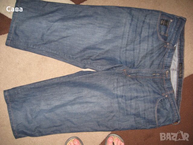 Дънкови бермуди REVILS  мъжки,ХЛ, снимка 2 - Къси панталони - 37812367