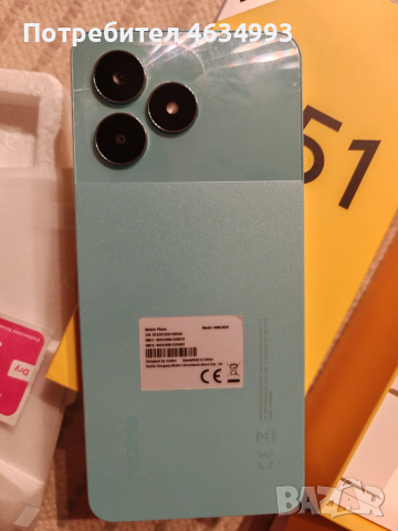 Realme c51 128Gb + 256GB CD card + 3x протектор, снимка 6 - Xiaomi - 52203713