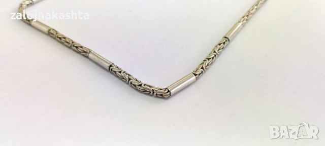 Сребърен ланец-26,15гр/925, снимка 4 - Колиета, медальони, синджири - 44933172