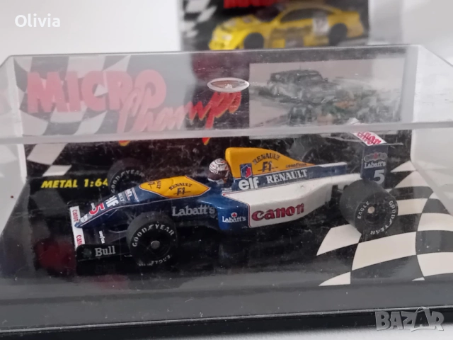 Opel Calibra, Mercedes, F1, BMW DTM, Alfa Romeo 1:64 Minichamps, Spark, снимка 9 - Колекции - 51818600