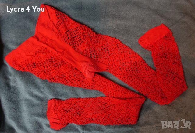 Кафяв клин-чорапогащник средна мрежа с диагонални ленти от по-ситна мрежа, снимка 5 - Клинове - 38979296